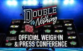Watch AEW Double Or Nothing 2019 Weigh In Press Conference