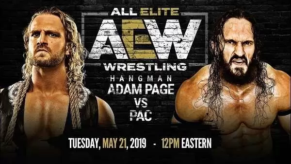 Watch AEW PAC Vs Hangman Page 5/18/19