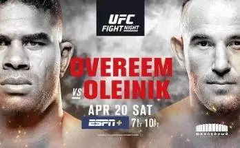 Watch Fight Night 149: Overeem vs Oleinik