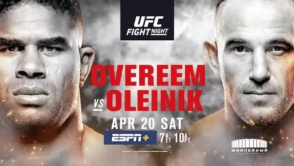 Watch Fight Night 149: Overeem vs Oleinik