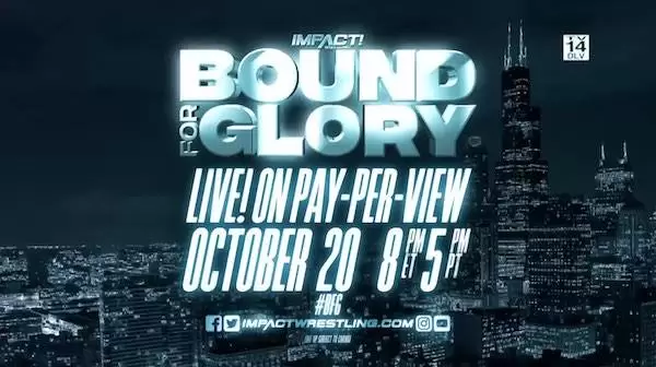Watch iMPACT Wrestling Bound for Glory 2019 10/20/19 Online