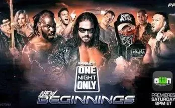 Watch iMPACT Wrestling One Night Only: New Beginning 2019