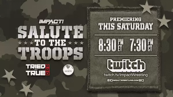Watch iMPACT Wrestling: Salute to the Troops 2019 5/11/19
