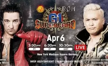 Watch NJPW G1 Supercard 2019: New York Madison Square Garden 4/6/19