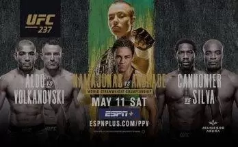 Watch UFC 237: Namajunas vs. Andrade 5/11/19