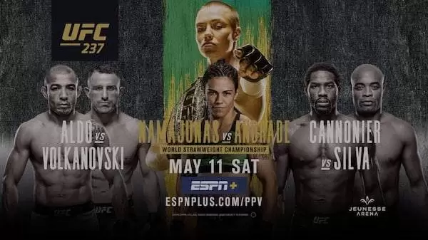 Watch UFC 237: Namajunas vs. Andrade 5/11/19