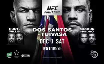 Watch UFC Fight Night 142: Dos Santos vs. Tuivasa