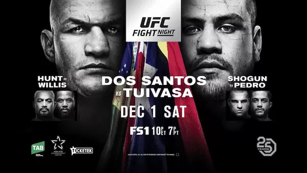 Watch UFC Fight Night 142: Dos Santos vs. Tuivasa