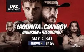 Watch UFC Fight Night 151: Iaquinta vs. Cowboy