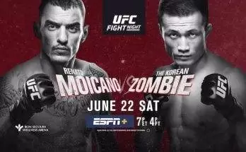 Watch UFC Fight Night 154: Moicano vs. The Korean Zombie