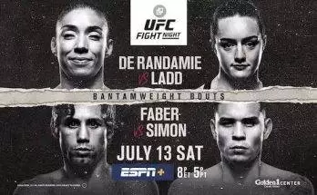 Watch UFC Fight Night 155: De Randamie vs Ladd