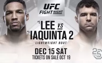 Watch UFC on Fox 31: Lee vs. Iaquinta 2