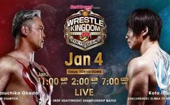 Watch NJPW Wrestle Kingdom 14 2020 Live in Tokyo Dome 1/4/20