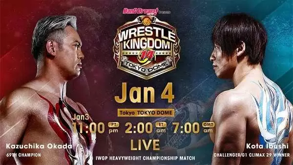 Watch NJPW Wrestle Kingdom 14 2020 Live in Tokyo Dome 1/4/20