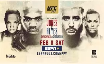 Watch Wrestling UFC 247: Jones vs. Reyes 2/8/20 Online
