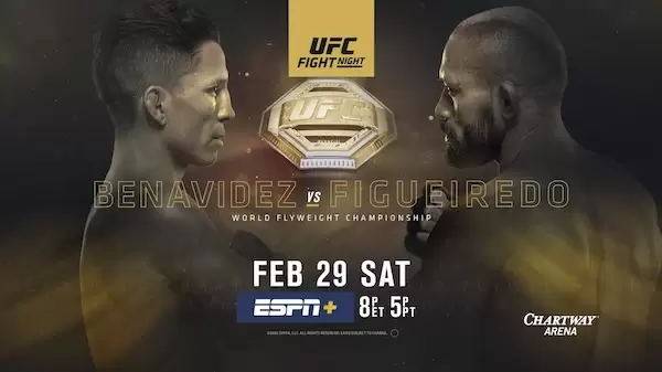 Watch Wrestling UFC Fight Night 169: Benavidez vs Figueiredo 2/29/20