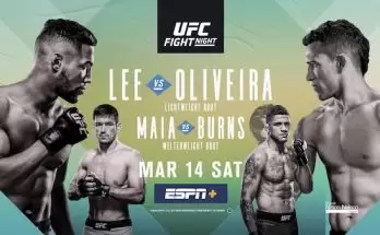 Watch Wrestling UFC Fight Night 170: Lee vs. Oliveira 3/14/20