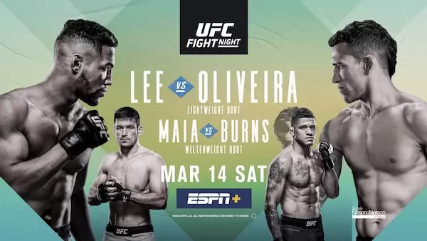 Watch Wrestling UFC Fight Night 170: Lee vs. Oliveira 3/14/20