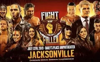 Watch Wrestling AEW Fight for The Fallen 2019 7/13/19 Online