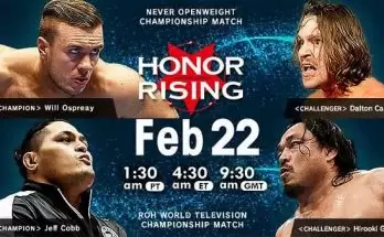 Watch Wrestling NJPW HONOR RISING JAPAN 2019 Day 1 2/22/19