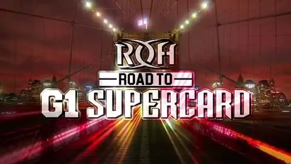 Watch Wrestling ROH Road To G1 Supercard 3/31/19