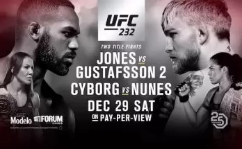 Watch Wrestling UFC 232: Jones vs. Gustafsson 2