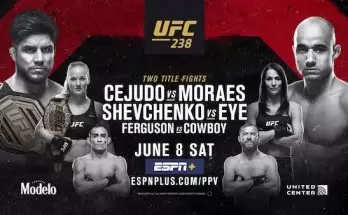 Watch Wrestling UFC 238: Cejudo vs. Moraes + Shevchenko vs. Eye