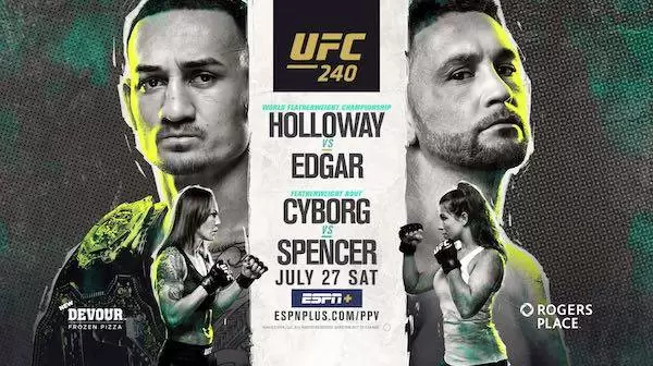 Watch Wrestling UFC 240: Holloway vs Edgar 7/27/19 Online