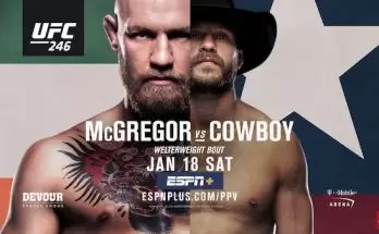Watch Wrestling UFC 246: McGregor vs Cowboy 1/18/20 Online