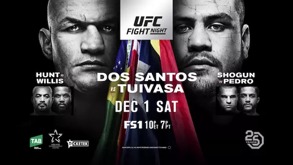Watch Wrestling UFC Fight Night 142: Dos Santos vs. Tuivasa