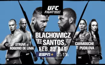 Watch Wrestling UFC Fight Night 145: Blachowicz vs Santos