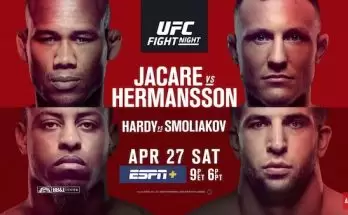 Watch Wrestling UFC Fight Night 150: Jacare vs. Hermansson