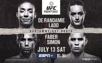 Watch Wrestling UFC Fight Night 155: De Randamie vs Ladd