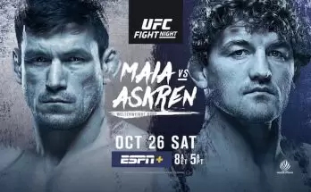 Watch Wrestling UFC Fight Night 162: Maia vs. Askren 10/26/19