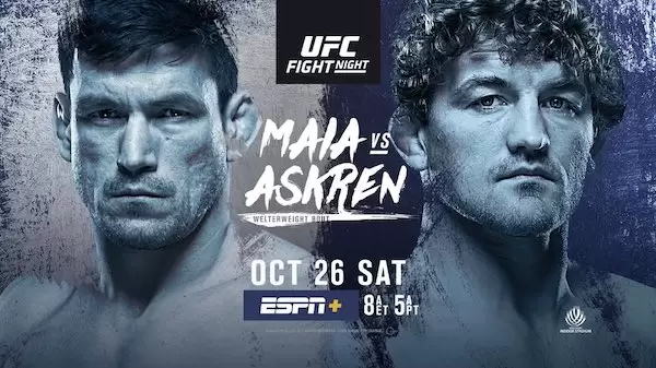 Watch Wrestling UFC Fight Night 162: Maia vs. Askren 10/26/19