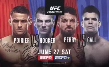 Watch Wrestling UFC Fight Night Vegas 4: Poirier vs. Hooker 6/27/20 Online