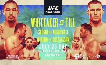 Watch Wrestling UFC Fight Night Island 3: Whittaker vs. Till 7/25/20 Online
