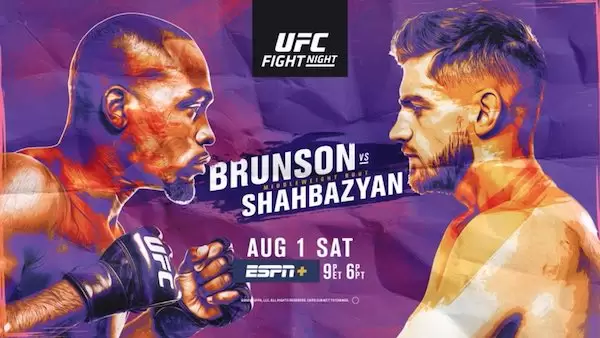 Watch Wrestling UFC Fight Night Vegas 5: Brunson vs. Shahbazyan 8/1/20 Online