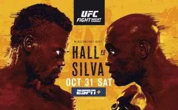Watch Wrestling UFC Fight Night Vegas 12: Hall vs. Silva 10/31/20 Live Online