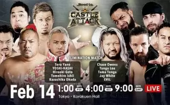 Watch Wrestling NJPW Road to Castle Attack 2021 2/14/21