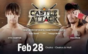 Watch Wrestling NJPW Castle Attack 2021 2/28/21