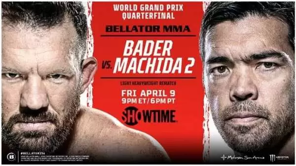 Watch Wrestling Bellator 256 Bader vs Machida 2