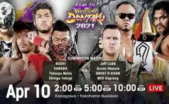 Watch Wrestling NJPW Road to Wrestling Dontaku 2021 4/10/21