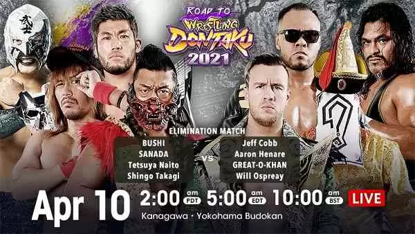 Watch Wrestling NJPW Road to Wrestling Dontaku 2021 4/10/21
