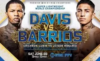 Watch Wrestling Boxing: Davis vs. Barrios Showtime PPV 6/26/21