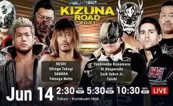 Watch Wrestling NJPW Kizuna Road 2021 6/14/21