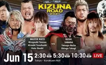 Watch Wrestling NJPW Kizuna Road 2021 6/15/21