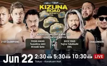 Watch Wrestling NJPW Kizuna Road 2021 6/22/21