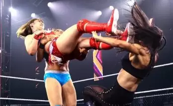 Watch Wrestling NXT TakeOver Bonus Match: Sarray & Joey Stark vs. The Robert Stone Brand