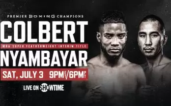 Watch Wrestling Boxing: Colbert vs. Nyambayar 7/3/21